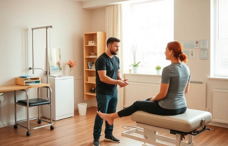 Myotherapy treatment focusing on muscle and soft tissue rehabilitation